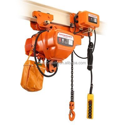 1 тон електрически верижен телфер